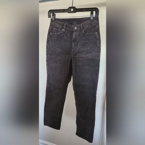 AE Stretch Corduroy Mom Straight Pant Size 2 Short